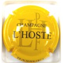 L'HOSTE N°15A JAUNE-CREME ET NOIR