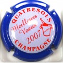 QUATRESOLS N°22B MEILLEURS VOEUX 2007 CTR OR