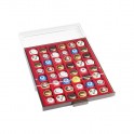 LEUCHTTURM MEDAILLIER D'OCCASION 48 CASES